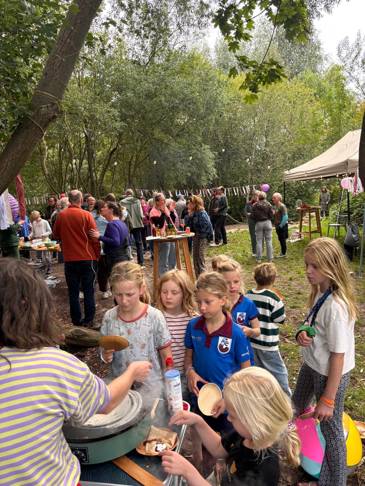 Buurt BBQ en afscheid Frans
